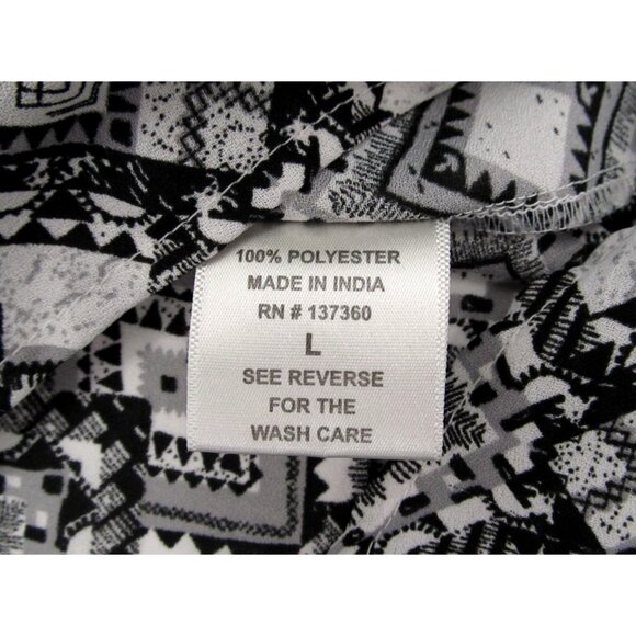 Cami Bundle Womens Large H&M Halter, Tribal Print, Black Strappy Tank Tops - Picture 6 of 15